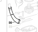 Manchon de cable d\'alimentation GSH 27 VC / GSH 27